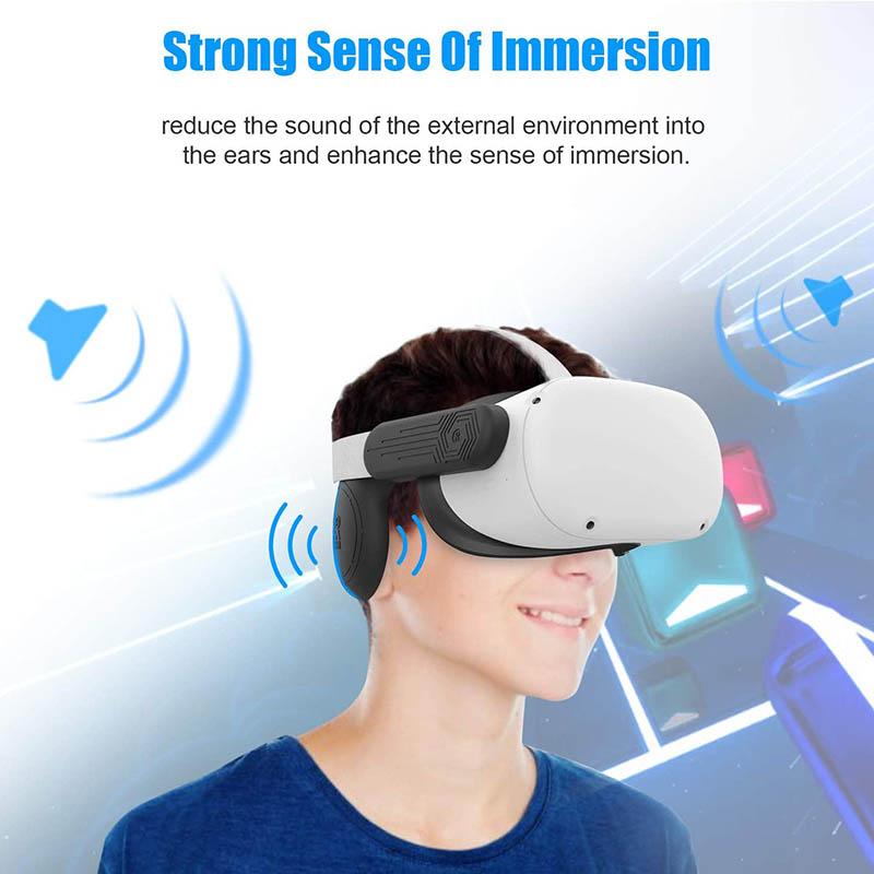 Silicone Ear Muffs | for Oculus Quest 2