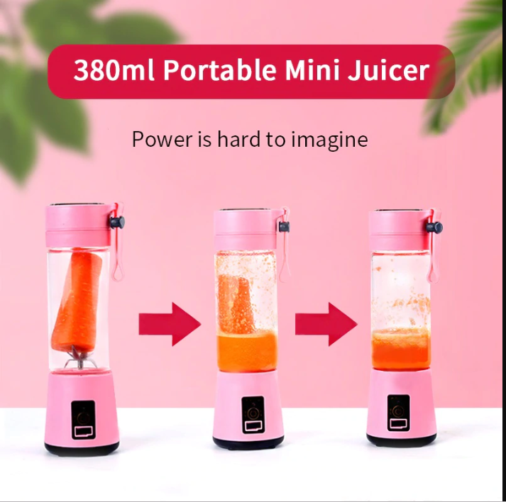 portable blender usb mixer electric juicer machine smoothie blender mini food processor  cup juice blenders